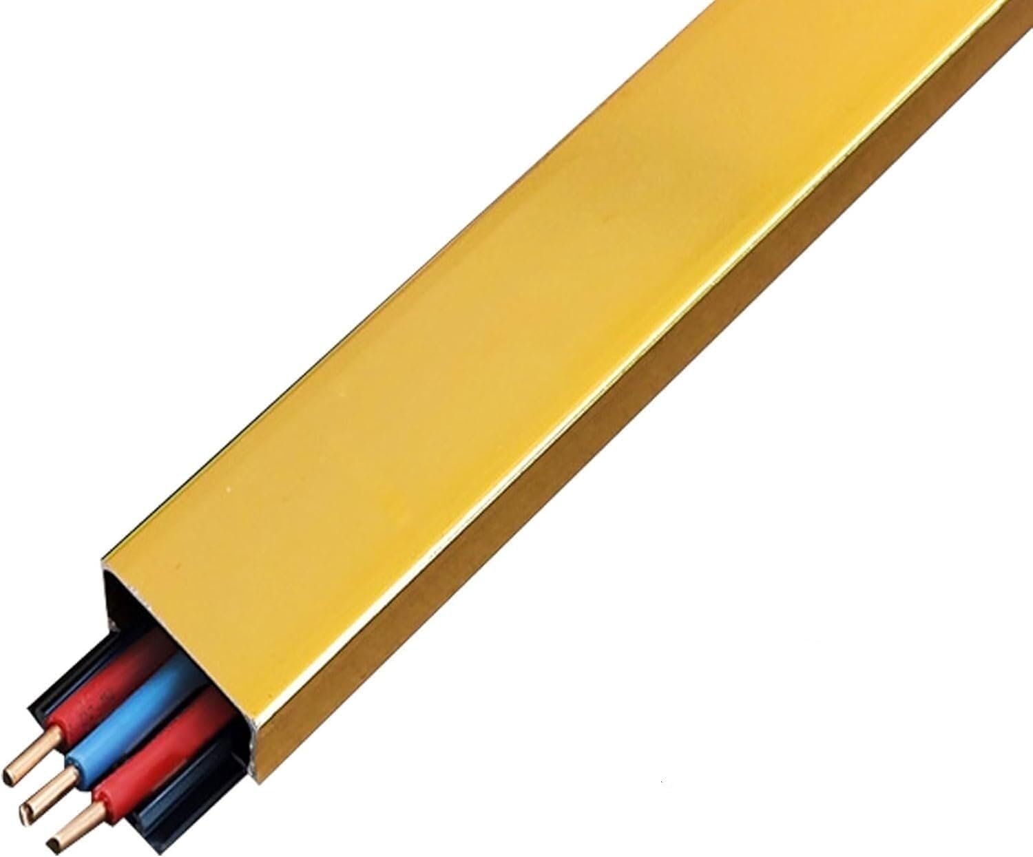 Protector de cable de tira de piso para evitar tropiezos en pasillos 8