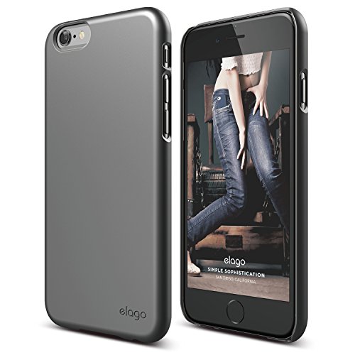 ELAGO S6 Slim Fit 2 Case - Metallic Dark Gray