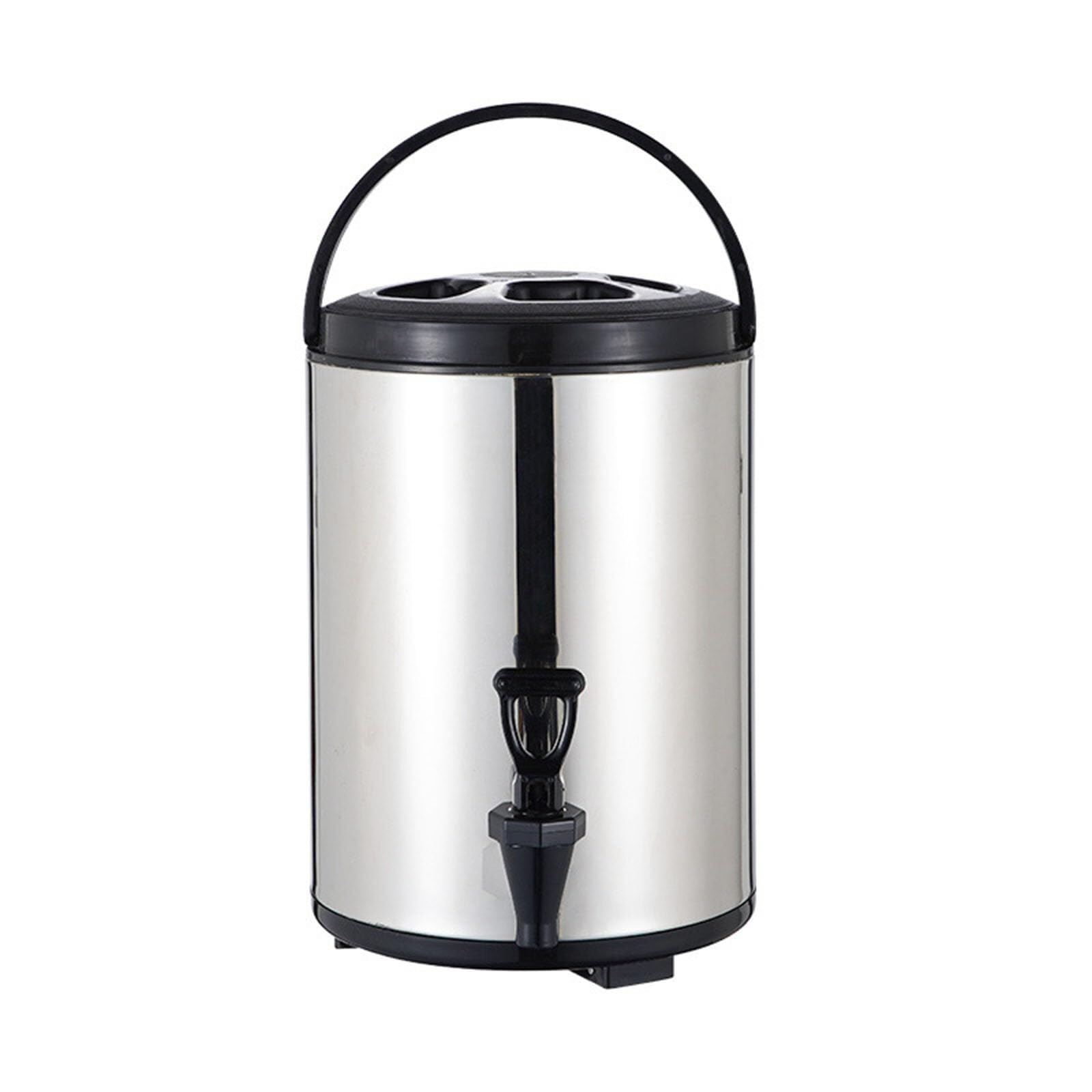Distributori Di Bevande Isolate in Acciaio Inossidabile, Distributori Di Bevande Calde Per Tè Ed Espresso, Secchielli Per Tè Al Latte Isolati Commercialmente O Refrigerati Con Rubinetti,002,10L