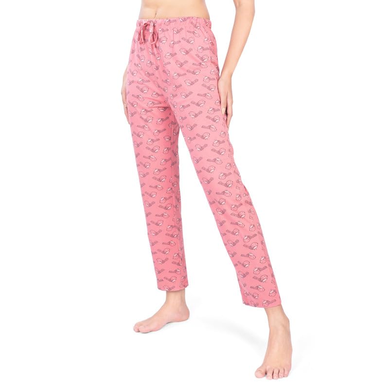 Image of Real Basics Women's Cotton Printed Pyjama Pack of 1