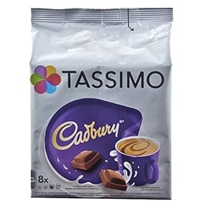 Tassimo Cadbury Hot Chocolate, 8 Discs (8 Servings)