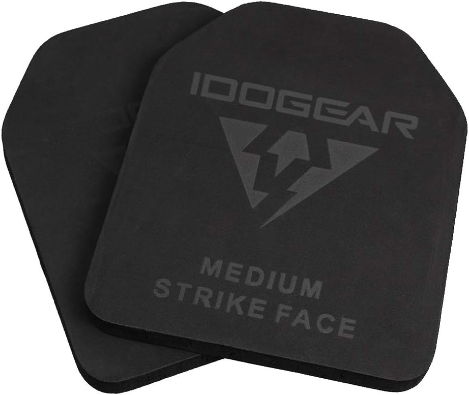 IDOGEAR Tactical Plates EVA Foam SAPI Plates for Tactical Vest Inner Liner Foam SAPI Shock Plates 2 PCS