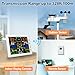 AIRAIN TECH WiFi Weather Station, 14-in-1 Indoor/Outdoor Wireless Weather Stations with Large Display, Home Weather Station with Rain Gauge, Wind Speed/Direction, Barometer, Clock, Weather Forecast