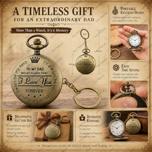 Image of Antique Bronze Pocket Premium Vintage Theme Metallic Home Key Chain & Key Rings | Best Gift for Men, Woman, Boys & Girls on their Special Occassions