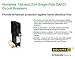 Square D by Schneider Electric Homeline 15 Amp Mini Circuit Breaker, 1 Pole, 120V AC, 10kA Breaking Capacity, Plug in Mount, CAFI/CAFCI, Pigtail Neutral Residential Use (HOM115CAFIC)