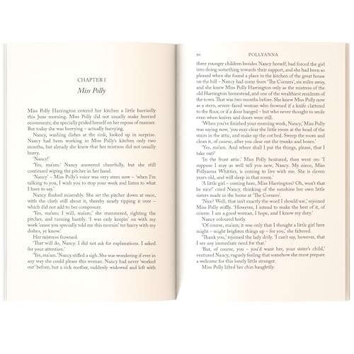 Image of Pollyanna | Children's Classic for Girls and Boys | Unabridged & Complete (192 Pages) | Paperback Edition with Premium Cover | Fiction Novel for Readers of All Ages (Classic Novels)