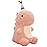 VHYHCY Stuffed Animal Plush Toys, Cute Dinosaur Toy, Soft Dino Plushies for Kids Plush Doll Gifts for Boys Girls (Pink, 9 Inch)