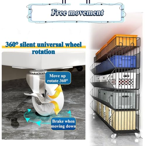 Grande espositore per snack a 5 ripiani, scaffale commerciale per frutta, verdura, cipolle e patate, 90 cm, supporto in filo metallico bianco per supermercati