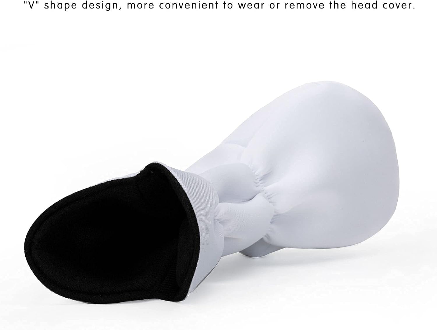 Golf Head Covers Driver Fairway #3#5 Hybrid Space Cotton White for Men Women