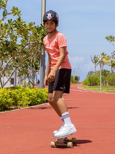 Image of mackly Kids Unisex Round Neck Sports T-Shirt | Soft, Breathable Activewear for Boys & Girls, Perfect for Sports & Play