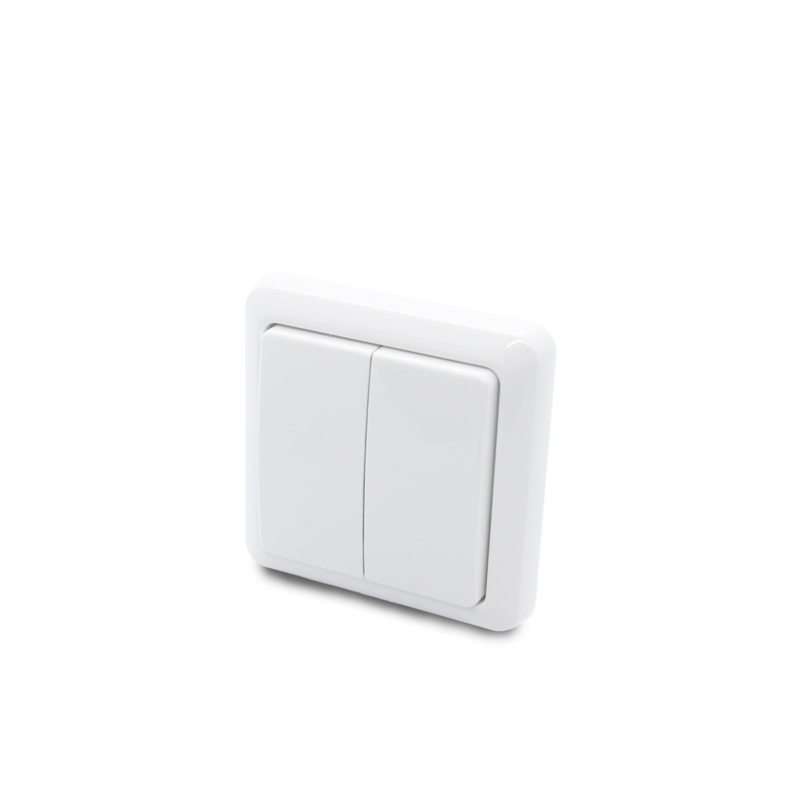 Intertechno Smart Home ITW 852 Funk Wandsender weiß 2 fach 2 Kanal