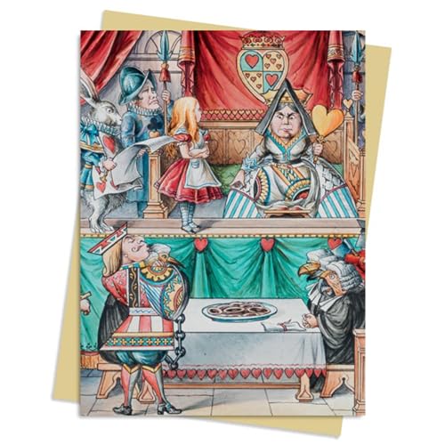 Alice and the Queen of Hearts Greeting Card Pack: Pack of 6