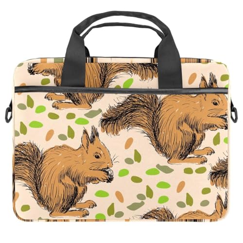Maletín bandolera para laptop 13 pps con asa protectora ligera y estampado multicolor