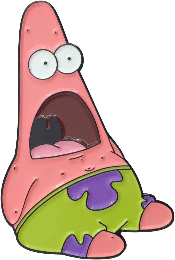 Shocked Patrick - Spongebob Squarepants - 1.50" Official Collectible Pin
