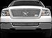 RBP RBP-158556 RX-5 Halo Series Chrome Studded Frame Main Grille for Ford F-150