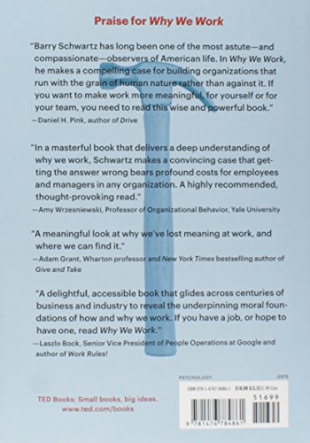 Why We Work (TED Books) - Image 2