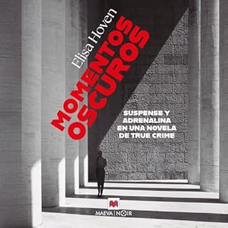 Diseño de la portada del título Momentos oscuros