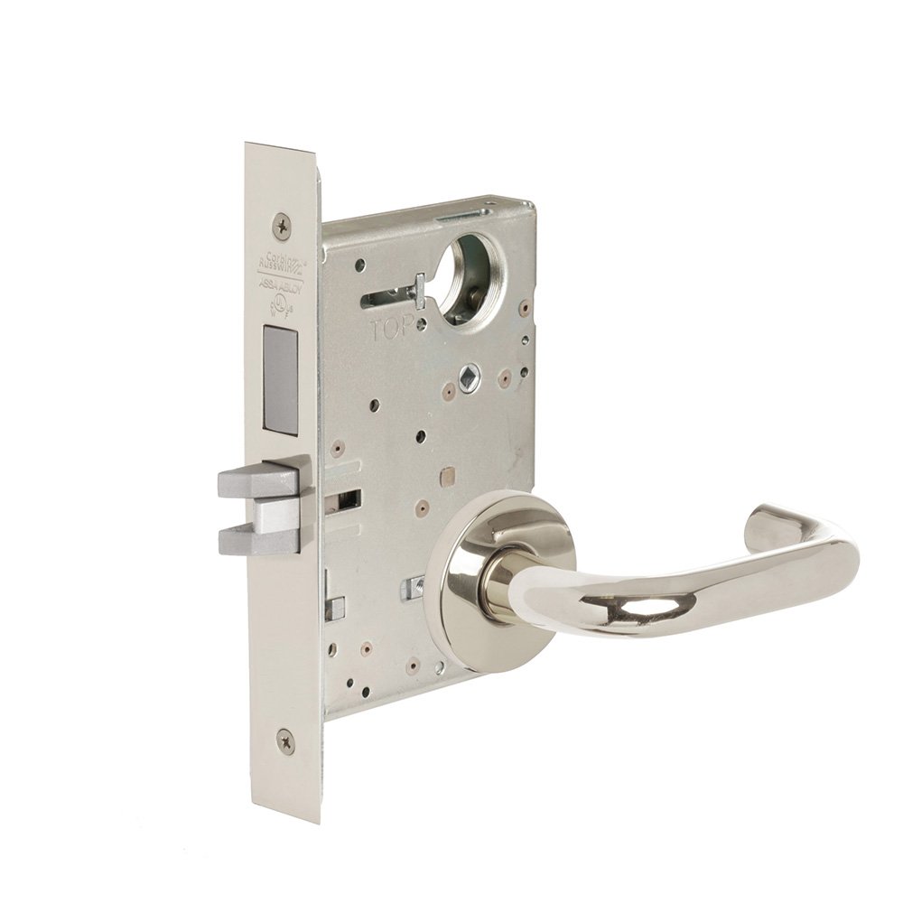 CORBINRUSSWIN ML2065-LWA-625-LC 625 Bright Polished Chrome, Lever LWA Lustra, Dormitory/Exit, Steel; Stainless Steel; Brass