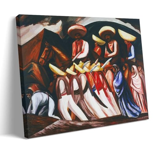 Lienzo de Jose Clemente Orozco para emocionar con el arte moderno en tu habitación