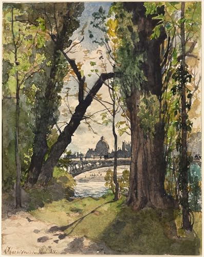 Image Sur Toile Henri Harpignies habiller un grand mur vide 60x90
