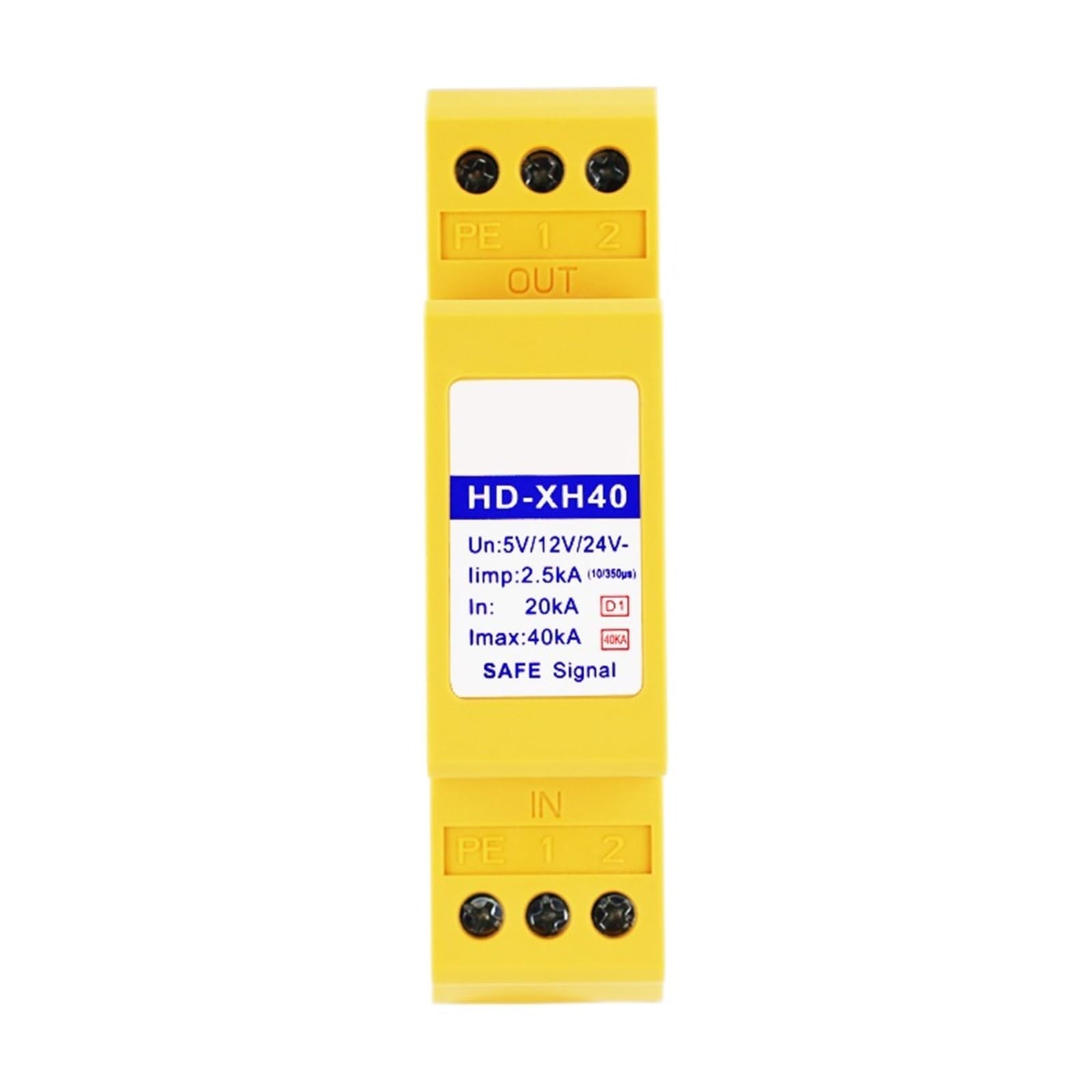 Scaricatore di sovratensione di classe D con segnale di controllo 5V12V24V 2,5kA 40KA HD-XH40