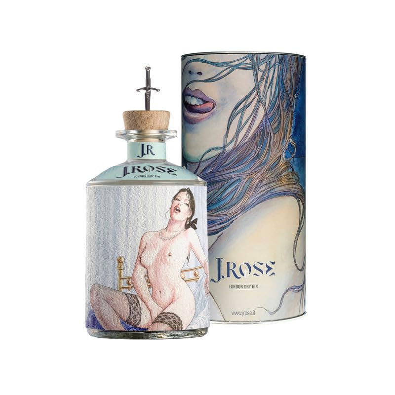 J.Rose London Dry Gin Artigianale JR06A Astuccio Regalo | Gin Artigianale, London Dry, Astuccio Incluso, JR06A