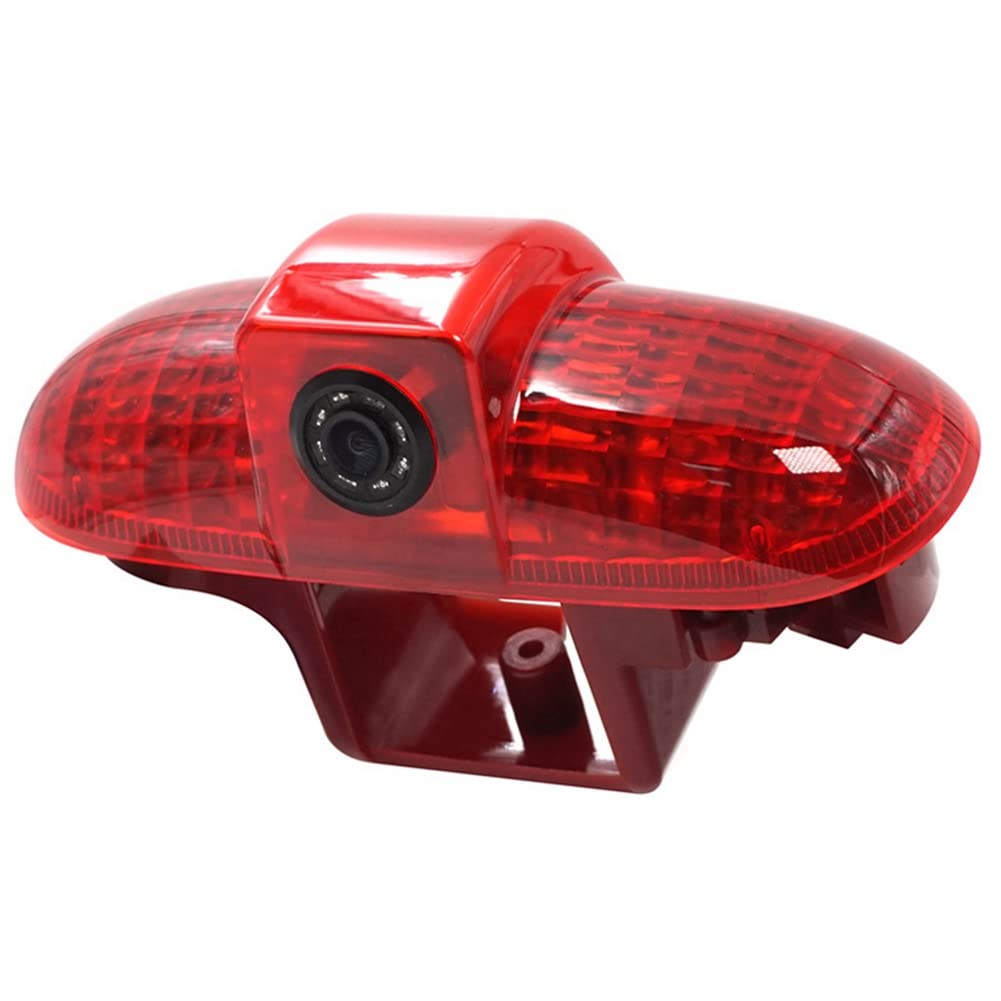 FITTG CaméRa de Recul CMOS pour Opel Vivaro / Trafic 2001-2014 Etanche 170 TroisièMe Feu Stop CaméRa de Recul