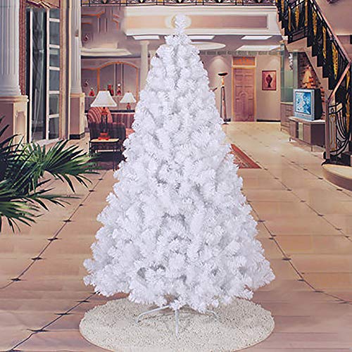 MTree Blanco Arbol De Navidad Premium, 6ft 180cm Navidad Decoración Fluffy Cifrado...