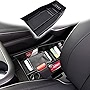 TACOBRO Lower Center Console Organizer Tray Compatible with Hyundai Ioniq 5 2022 2023 Accessories Armrest Glove Box Secondary Storage Divider Insert ABS Materials