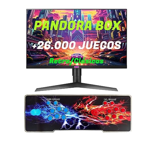 LEVEL25 Pandora Box +26.000 juegos Retro Clásicos Consola 3D