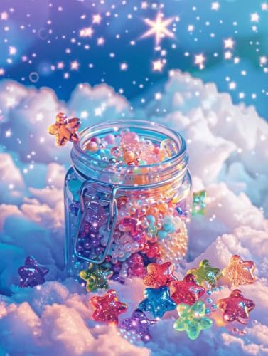 Broderie Diamant Kit Complet 80x110cm Bouteille | T0-57 Paint par Numéro
