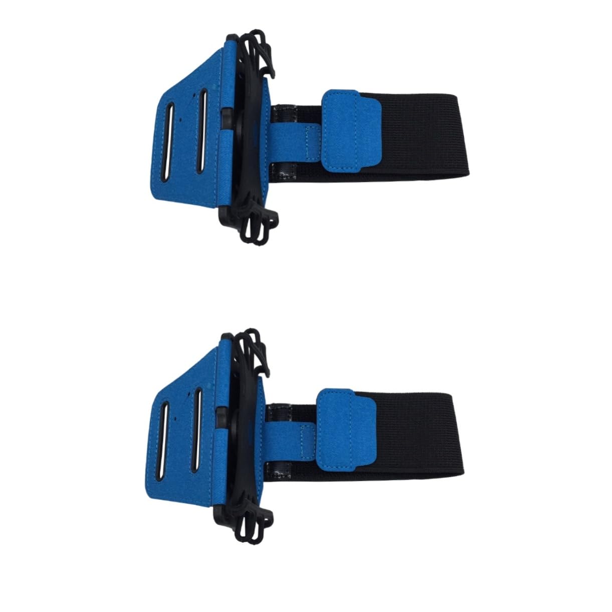 2pezzi Supporto Per Cellulare Da Braccio Rotazione Gradi Cintura Per Sport All Aperto Accessorio Per Corsa e Attività Fisica e Comodo Blu