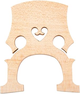 1pc Replacement Part 3/4 Maple Bridge for Double Bass Contrabass Upright Bass