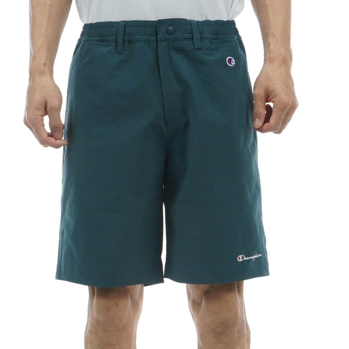 Amazon | [チャンピオン] ハーフパンツ ストレッチ スクリプト