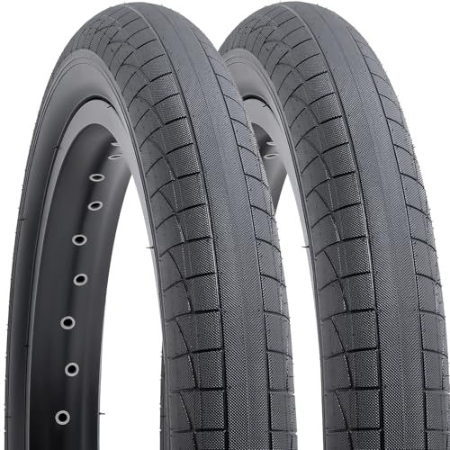 YunSCM 2本,20 2.40 タイヤ,20x2.40 60-406 自転車 タイヤ,適用 20インチ 2.40 マウンテンバイク、クロスバイク,Y-092