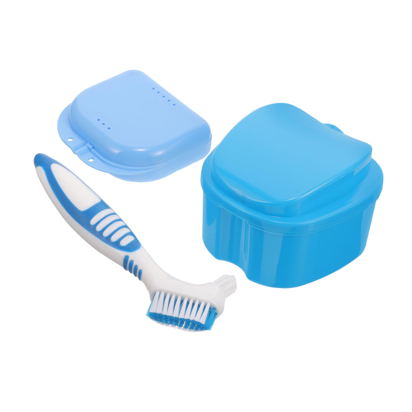 BESTYASH 5 Set Di Scatole Per Protesi Dentarie Contenitori Per Apparecchi Di Contenzione Custodie Per La Pulizia Degli Apparecchi Di Contenzione Custodie Per Apparecchi Di Contenzione
