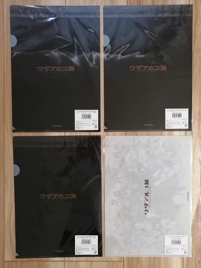 ワダアルコ展 クリアファイル 6枚セット A4クリアファイル＆ポストカードセット（全6種）