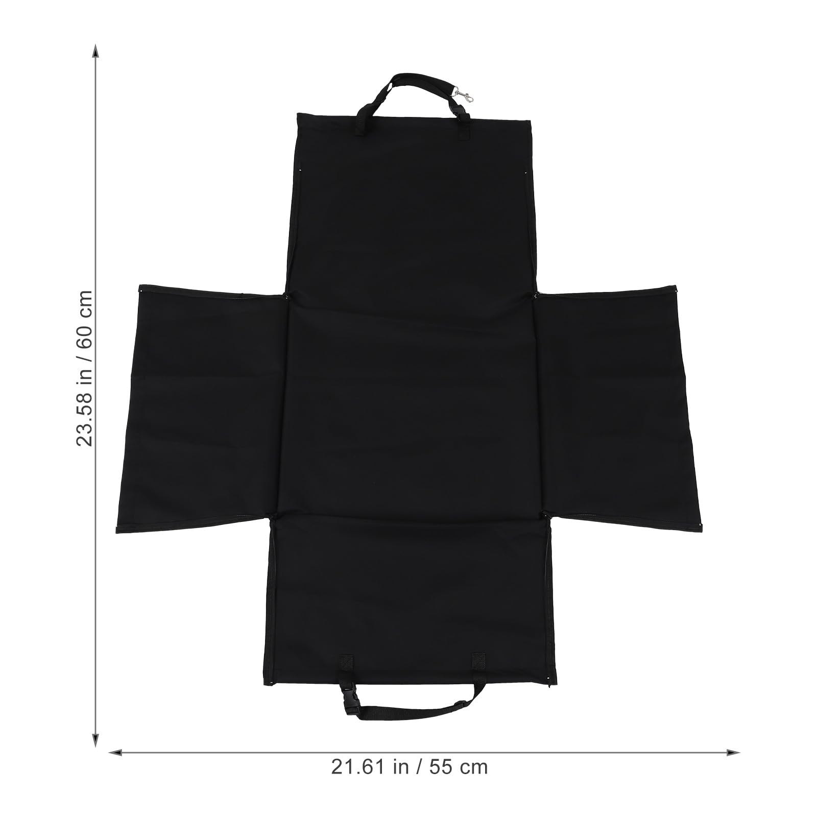 Veemoon Coussin Auto en Tissu Oxford Respirant de Sécurité Robuste Rehausseur Noir pour Chien pour Voyage et Conduite