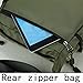 Men's crossbody bag shoulder bag lightweight waterproof Oxford travel bag fashionable handbag top handle bag (Black)