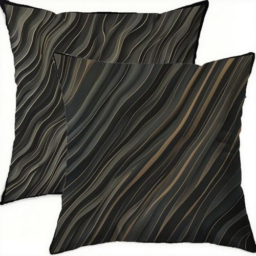 Housse coussin 70x70cm imperméable avec fermeture éclair invisible