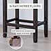 Nathan James 21402 Hylie Nailhead Wood Pub-Height Kitchen Counter Bar Stool 29