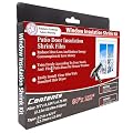 FonsBleaudy Large Patio Door Shrink Film Window Insulation Kit 84-Inch by 112-Inch?Clear, Keeps Cold Air Out and Warm Air in (1 Pack)