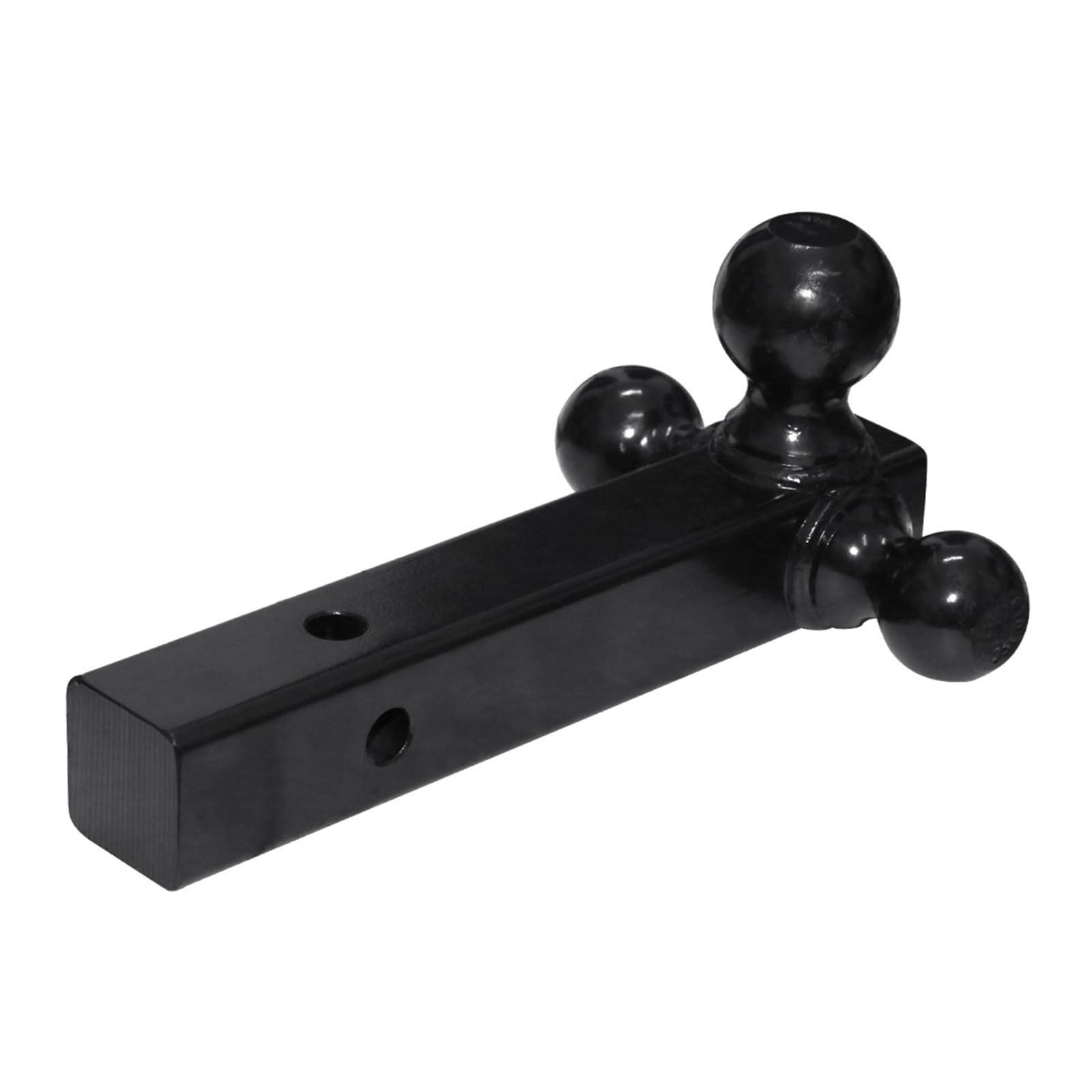 Zaczep przyczepy Tri-Ball Mount Zaczep Do Przyczepy Klasa 2 3 I 4 Pasuje "odbiornika Pickupa SUV Ciężkie Ładunki Czarna Solidna Rura do holowania przyczep kempingowych SUV
