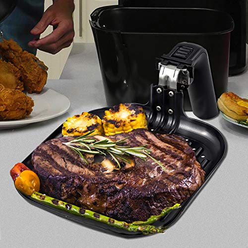 This is a picture of a product for sale called Nuwave Grill PAN 6QT 6-Quart Brio Digital Air Fryer Exclusive Indoor Accessory