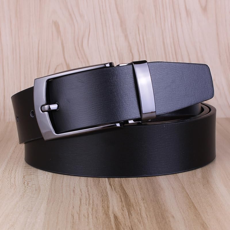 Men's Belt Reversible Belt For Gift Mens Casual Golf Dress pants shirts One Reverse For 2 Sides