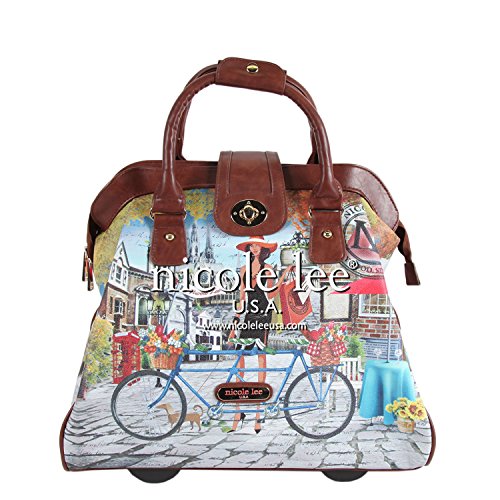 Nicole Lee Cheri Rolling Business Tote