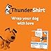 Petlife Thundershirt Hundemantel, Größe L, grau
