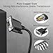 YIOVVOM DB9 RS232 Serial Extension Cable Male to Male 9 Pin DB9 Cord Straight Through 9 pin Serial Connector Black 3FT