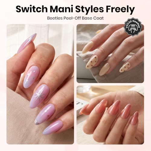 Image of Beetles 15ml Peel-Off Gel Base Coat for Gel Nail Polish