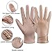 alqqas Womens Winter Leather Gloves Touch Screen Wool Lined Windproof Warm Suede Fashion Dress Gloves